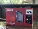Buffalo 500GB USB 2.0 DriveStation External Hard Drive HD-HC500U2 Black 500 GB