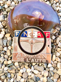 F.N.C.A.F Federation Nationale Clubs Automobiles France Ancien Car Badge 844M