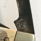 Vintage Anvil 3-Blade Folding Pocket Knife . USA