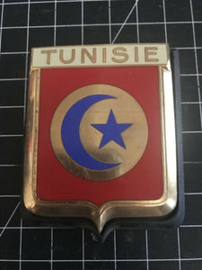 Tunisie Car Badge