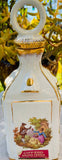 Vintage Giffard Collection France Creme Menthe Liquor Decanter Porcelain Bottle