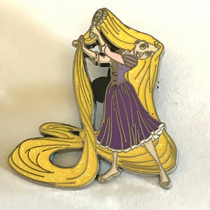 WDW 2010 Disney Tangled - Princess Rapunzel brushing her Hair Pin # 80608