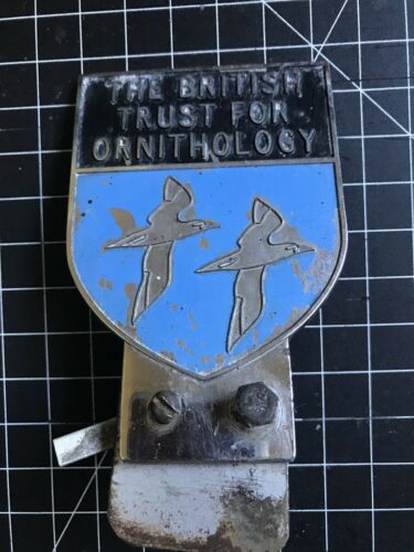 The British Trust For Ornithology Car Badge