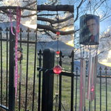 Elvis Presley Music Icon Art Picture Outdoor Musical Wind Chimes Collectible