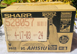 Vintage Sharp LCD 400x Digital Zoom VL-AH151U Hand Held Video Camera New w Box