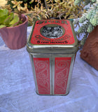 Vintage Bright Tiger Chewing Tobacco 5 Cent Cheinco Ad Metal Container Tin