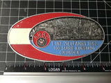 Int. Zielfahrt 1962 100 Jahre Kurstadt Gmunden Car Badge