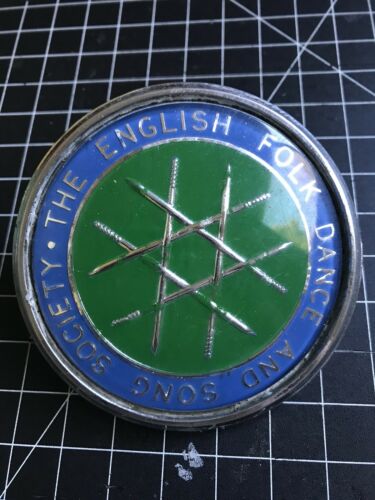 The English Folk Dance And Song Society Car Badge