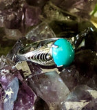 Sterling Silver Sorrento Turquoise Ring