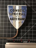 Conseil General de la Haute-Marne Car Badge