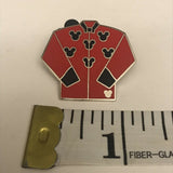 Disney Hidden Mickey Completer Pin - Saratoga Springs Resort red jacket