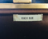 Designer Kimchi Blue Ladies Gold Tone Floral Wallet Clutch Organizer
