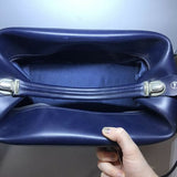 Vintage Lufthansa Airlines Travel Bag, Navy Blue
