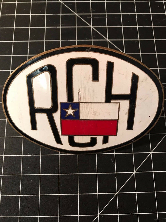 Chilean RCH Car Badge