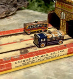 Rare Vintage Original Unique Art Wind Up Lincoln Tunnel Working Condition 1930's