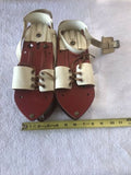 1960’s Antique Vintage Circus Metal Jumping Shoes With Springs