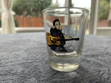 Elvis Presley The King Of Rock N’ Roll Shot Glasses Lot Of 2