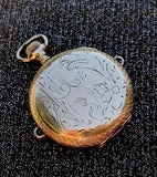 Rare Antique Elgin 15 Jewel Pocket Watch Dueber Gold Filled Ornate Case- Running