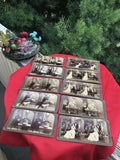 Antique Underwood Publishers & Works Studios Humorous Stereoview Cards Lot of 10