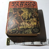 Rex Beach’s Jaragu Of The Jungle Big Little Book - Vintage Illustrated Mini Book