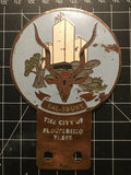 Salisbury "The City of Flowering Trees" Car Badge