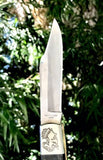 Rare Signed Fury Japan Engraved Stainless Steel Folding Pocket Knife 40087