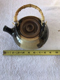 Pottery Craft Compton, Cal.90222 Handcrafted Stoneware Teapot with Handle
