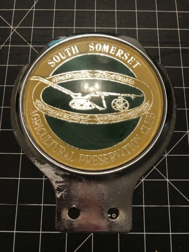 South Somerset Agricultural Preservation Club Car Badge