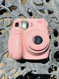 Instax Mini 75 Pink Fujifilm 60mm Focus Range Instant Camera w New Film Tested
