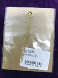 17” Gold Plated “Taken” Necklace