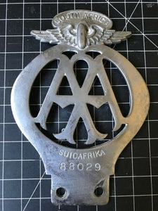 Suidafrika South Africa Automobile Association Car Badge