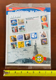 New Sealed 1970s Celebrate The Century Mint Fifteen 33 cent Stamp Collection