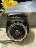 Vintage Kalimar Light Camera Meter with Leather Case Japan