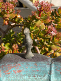 Antique Primitive Metal Tribal Bird Animal Art Figure Statue Relic Artifact