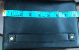 Authentic Madewell Designer Leather Clutch Strap Body Purse w Mirror Inside