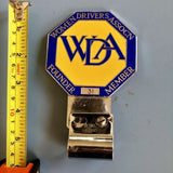 Women Drivers Association World Womens Founder Member 31 Desmo England Car Badge