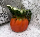 Signed Vintage Handmade Ceramic Tomato Saucer Made In Germany