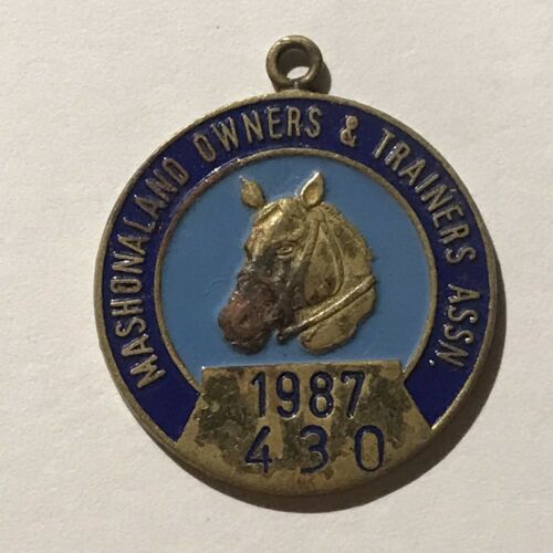 Mashonaland Owners & Trainers Assn. 1987 Badge #430