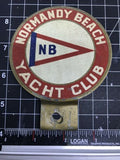 Normandy Beach Yacht Club Car Badge