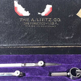 The A. Lietz Co. Compass And Drafting Set Made In Germany