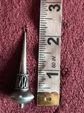 Vintage Sterling Silver Tribal Pendulum Drop Pendant
