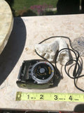 Vintage Kalimar Light Camera Meter with Leather Case Japan