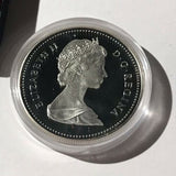 Royal Canadian Mint Silver Dollar With Case