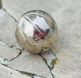 Vintage Sterling Silver SS 1940 Champions Basketball Pendant Ball Charm 6.11g