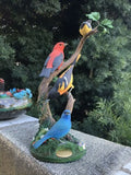 National Geographic Summer Serenade Sculpture 13.5” Tall Birds in Tree