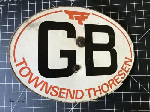 Great Britain Townsend Thoresen Car Badge