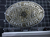 Automobile Protective Service League Car Badge