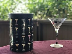 Lolita the Divorce Martini Collection “Divorce-tini” Recipe Glass in Box