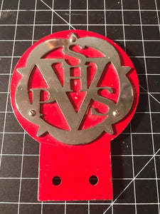 PVSHS Red Car Badge