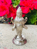 Antique Sterling Silver Signed 100 Diety Spiritual Hindu Diety 25.78g Statue